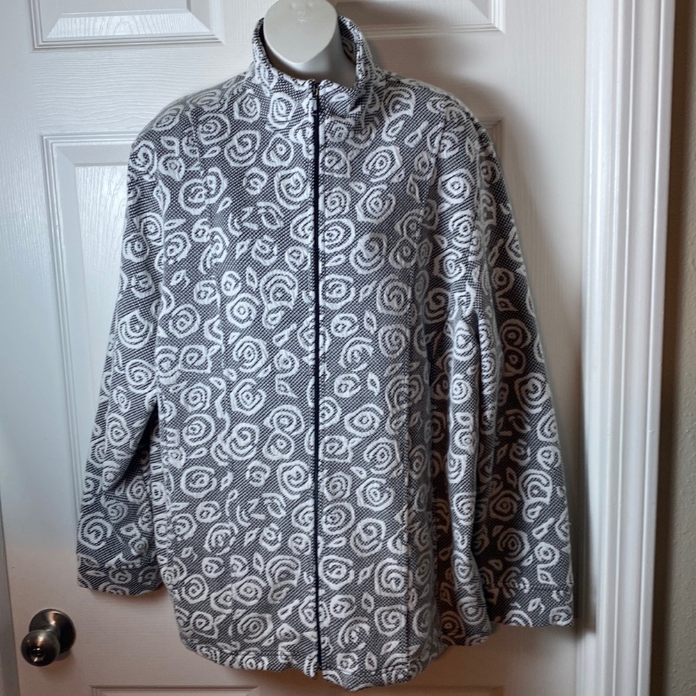Rafael Sport Plus Size 3x Jacket Zipper Closure with Pockets